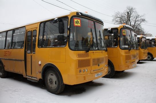 В Рязанской области 50 образовательных организаций региона получили новые автобусы